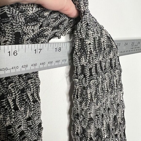 Joseph Ribkoff Tunic Top Womens 4 Crochet Overlay Buttons Layered Career - Picture 3 of 12